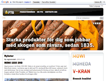 Tablet Screenshot of ftgforest.com